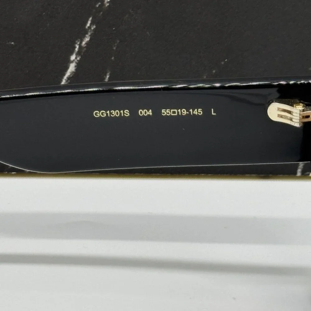 NEW GUCCI BLACK BROWN MEN SUNGLASSES GUCCI GG1301S 004